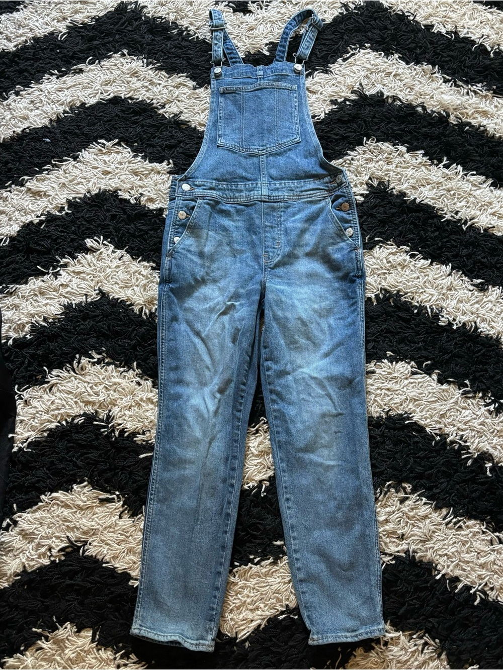 Old Navy Cottagecore Medium Wash Denim Casual Jean Overalls